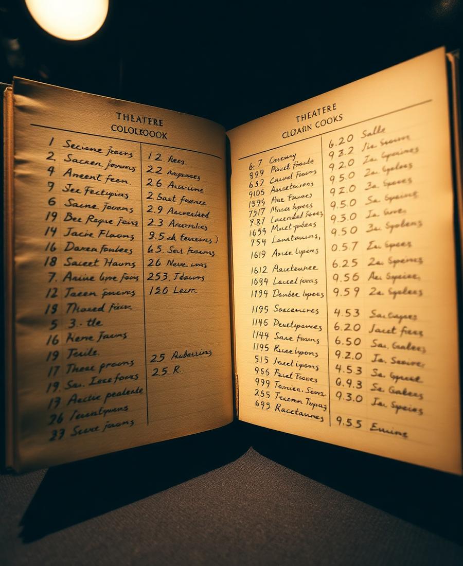 Die Nummer aus dem Garderobenbuch